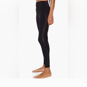 Spiritual Gangster Black Nirvana Tech Gigi 7/8 Womens Leggings XL